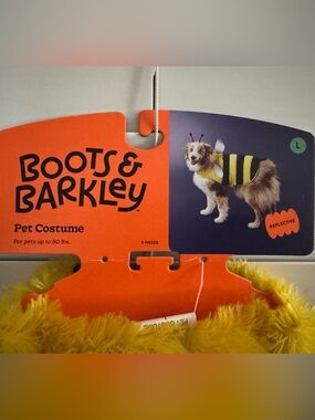 Boots & Barkley Yellow and Black Bee Dog Costume